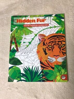 Hidden Fur Creature Camouflage Coloring Book